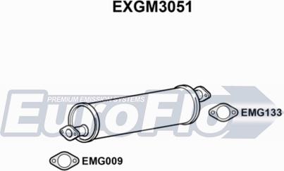 EuroFlo EXGM3051 - Silenziatore centrale autozon.pro