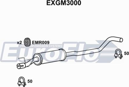 EuroFlo EXGM3000 - Silenziatore centrale autozon.pro