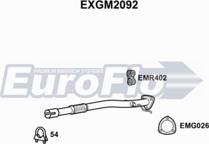 EuroFlo EXGM2092 - Tubo gas scarico autozon.pro