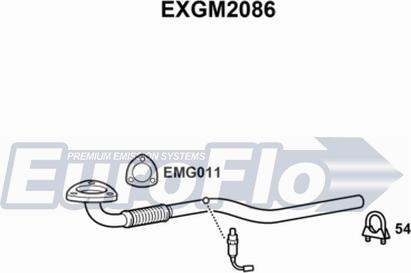 EuroFlo EXGM2086 - Tubo gas scarico autozon.pro