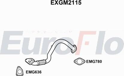 EuroFlo EXGM2115 - Tubo gas scarico autozon.pro