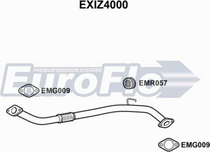 EuroFlo EXIZ4000 - Tubo gas scarico autozon.pro