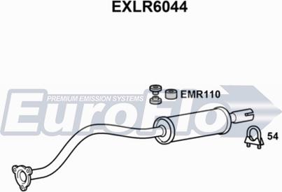 EuroFlo EXLR6044 - Silenziatore posteriore autozon.pro