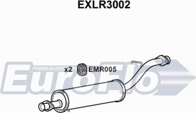 EuroFlo EXLR3002 - Silenziatore centrale autozon.pro