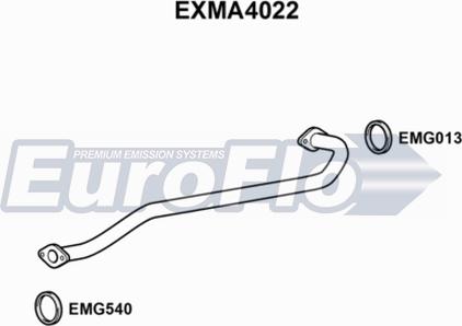 EuroFlo EXMA4022 - Tubo gas scarico autozon.pro