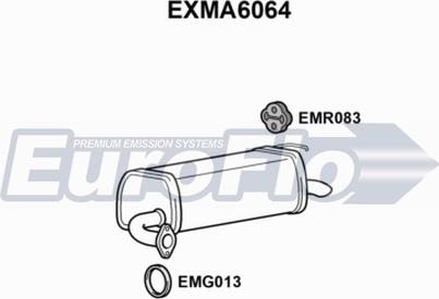 EuroFlo EXMA6064 - Silenziatore posteriore autozon.pro