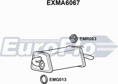 EuroFlo EXMA6067 - Silenziatore posteriore autozon.pro