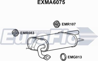 EuroFlo EXMA6075 - Silenziatore posteriore autozon.pro