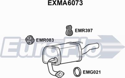 EuroFlo EXMA6073 - Silenziatore posteriore autozon.pro