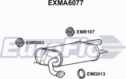 EuroFlo EXMA6077 - Silenziatore posteriore autozon.pro