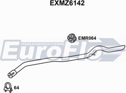 EuroFlo EXMZ6142 - Terminale di scarico autozon.pro