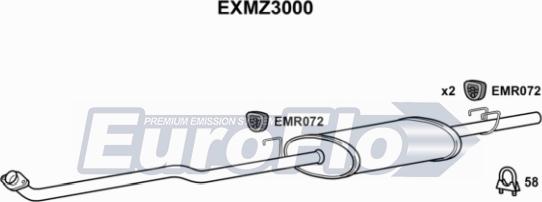 EuroFlo EXMZ3000 - Silenziatore centrale autozon.pro