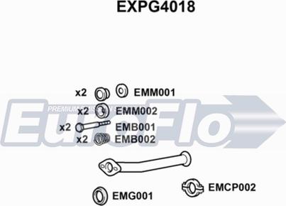 EuroFlo EXPG4018 - Tubo gas scarico autozon.pro