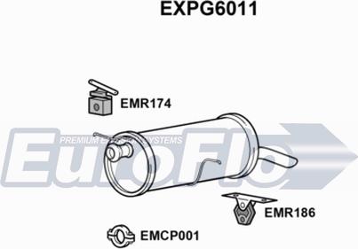 EuroFlo EXPG6011 - Silenziatore posteriore autozon.pro