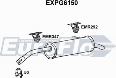 EuroFlo EXPG6150 - Silenziatore posteriore autozon.pro