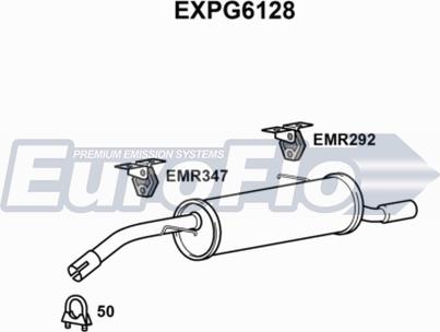 EuroFlo EXPG6128 - Silenziatore posteriore autozon.pro