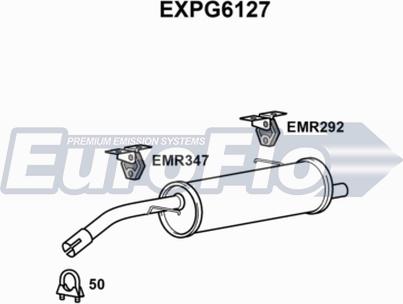 EuroFlo EXPG6127 - Silenziatore posteriore autozon.pro