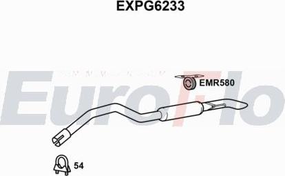 EuroFlo EXPG6233 - Silenziatore posteriore autozon.pro