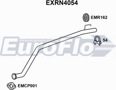 EuroFlo EXRN4054 - Tubo gas scarico autozon.pro