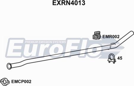 EuroFlo EXRN4013 - Tubo gas scarico autozon.pro