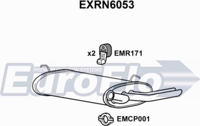 EuroFlo EXRN6053 - Silenziatore posteriore autozon.pro