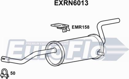 EuroFlo EXRN6013 - Silenziatore posteriore autozon.pro