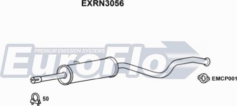 EuroFlo EXRN3056 - Silenziatore centrale autozon.pro