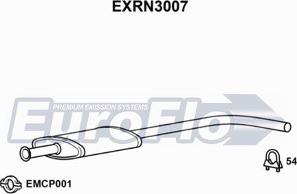 EuroFlo EXRN3007 - Silenziatore centrale autozon.pro