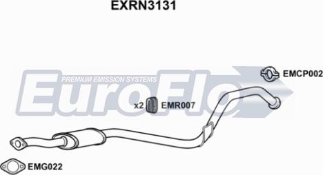 EuroFlo EXRN3131 - Silenziatore centrale autozon.pro