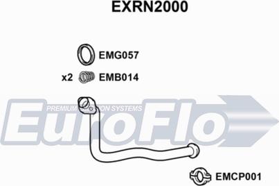 EuroFlo EXRN2000 - Tubo gas scarico autozon.pro