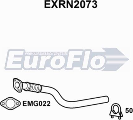 EuroFlo EXRN2073 - Tubo gas scarico autozon.pro