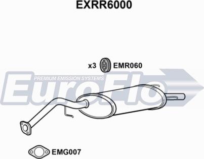 EuroFlo EXRR6000 - Silenziatore posteriore autozon.pro