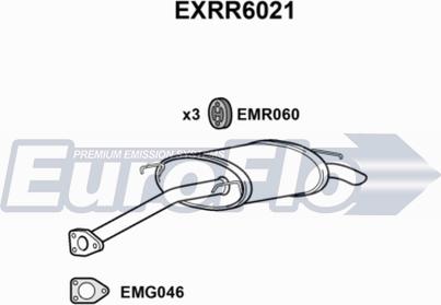 EuroFlo EXRR6021 - Silenziatore posteriore autozon.pro