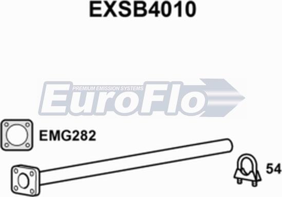 EuroFlo EXSB4010 - Tubo gas scarico autozon.pro