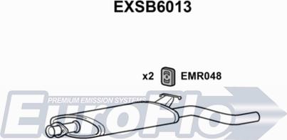 EuroFlo EXSB6013 - Silenziatore posteriore autozon.pro