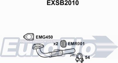 EuroFlo EXSB2010 - Tubo gas scarico autozon.pro