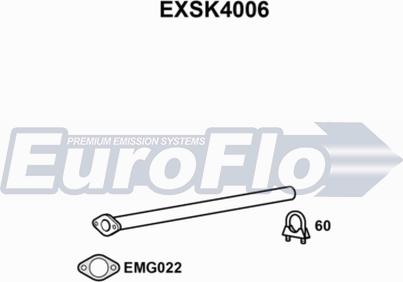 EuroFlo EXSK4006 - Tubo gas scarico autozon.pro