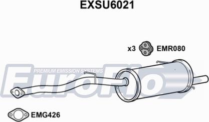 EuroFlo EXSU6021 - Silenziatore posteriore autozon.pro