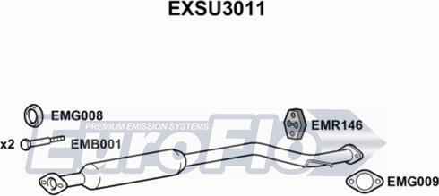 EuroFlo EXSU3011 - Silenziatore centrale autozon.pro