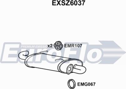 EuroFlo EXSZ6037 - Silenziatore posteriore autozon.pro