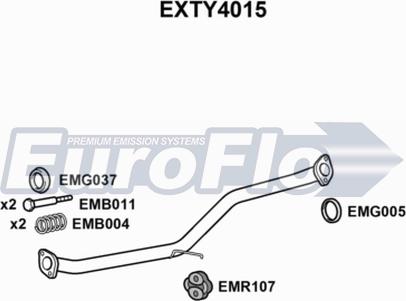 EuroFlo EXTY4015 - Tubo gas scarico autozon.pro