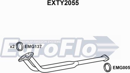 EuroFlo EXTY2055 - Tubo gas scarico autozon.pro