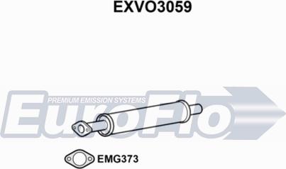 EuroFlo EXVO3059 - Silenziatore centrale autozon.pro