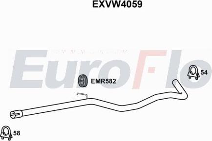 EuroFlo EXVW4059 - Tubo gas scarico autozon.pro