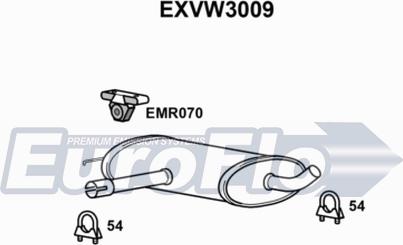 EuroFlo EXVW3009 - Silenziatore centrale autozon.pro