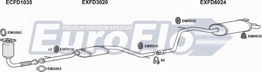 EuroFlo FDMON18D 2004 - Impianto gas scarico autozon.pro