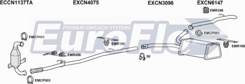 EuroFlo FTSCU16D 6001C - Impianto gas scarico autozon.pro