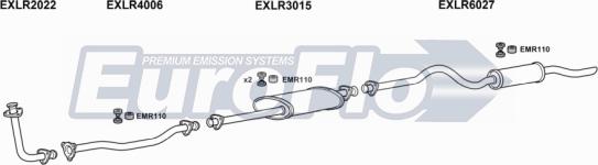 EuroFlo LR11025D 7001A - Impianto gas scarico autozon.pro