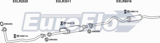 EuroFlo LR11025D 7001B - Impianto gas scarico autozon.pro