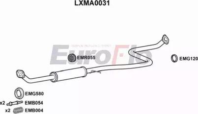 EuroFlo LXMA0031 - Silenziatore centrale autozon.pro